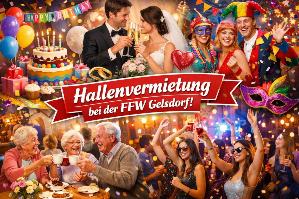 Hallenvermietung